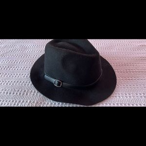 Banana Republic L/XL black fedora